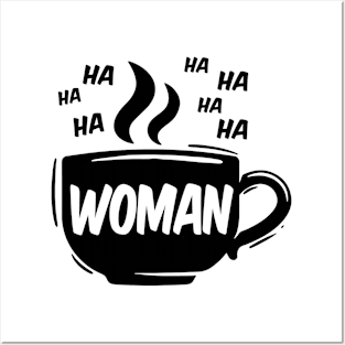 woman ☕ Posters and Art
